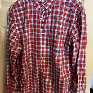 Mens J. Crew Size Large Button Up Casual Shirt